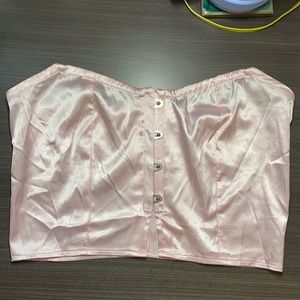 Light pink satin corset 🎀